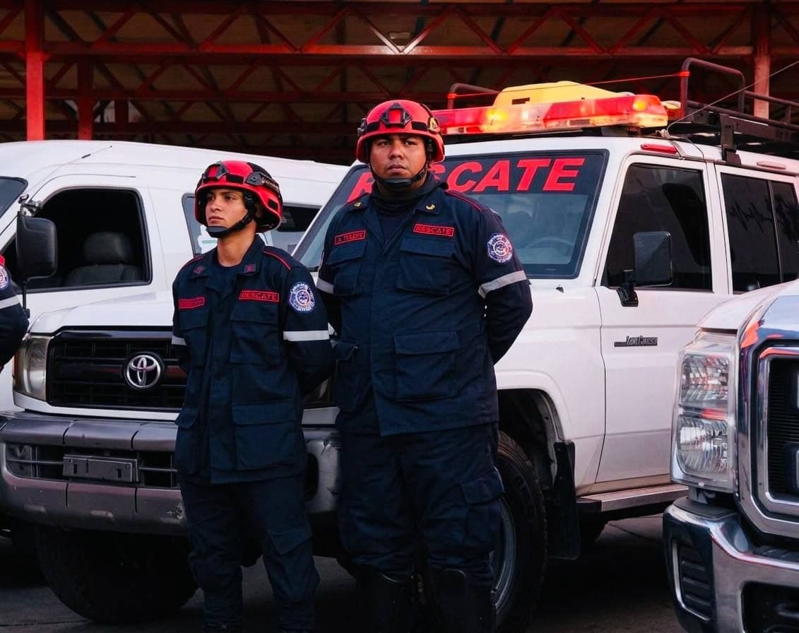 Comisión de rescate del Cuerpo de Bomberos del Estado Anzoátegui